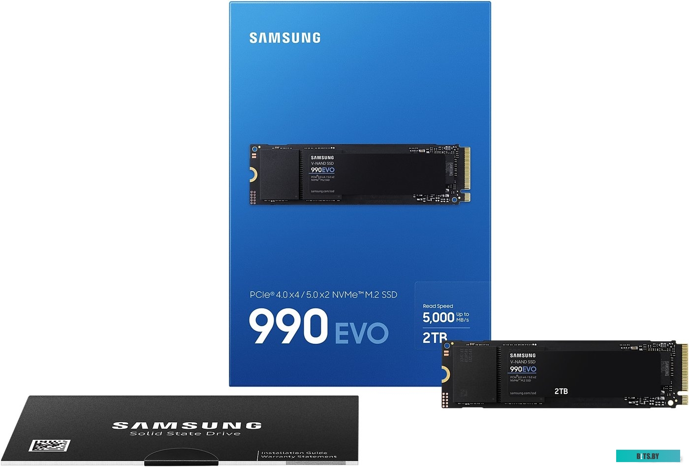 Внутренний твердотельный накопитель Samsung 990 Evo MZ-V9E2T0BW