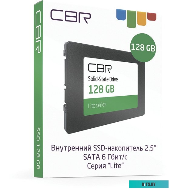 SSD Накопитель CBR Lite 128GB-2.5-LT22