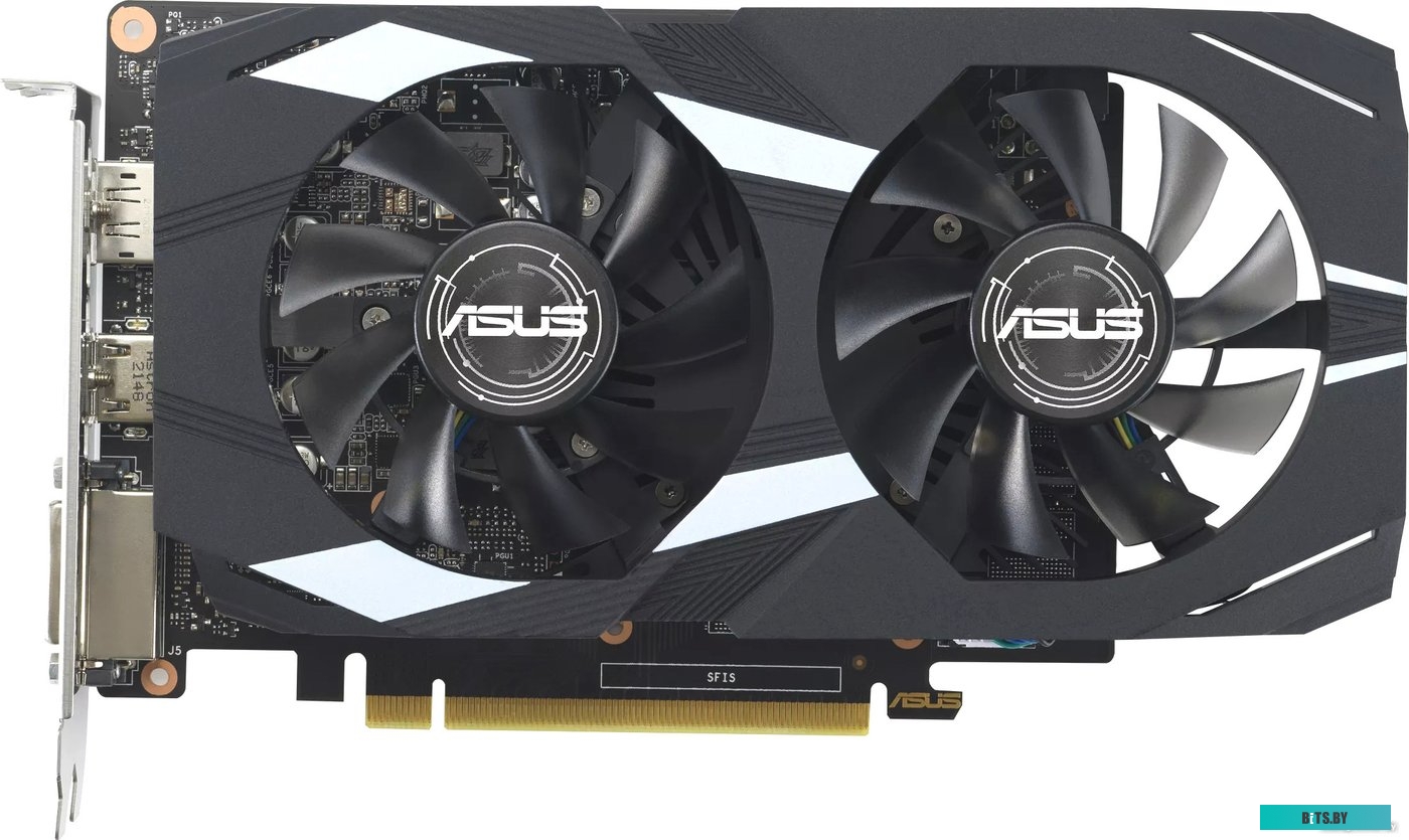 Видеокарта ASUS DUAL-GTX1650-O4GD6-P-EVO