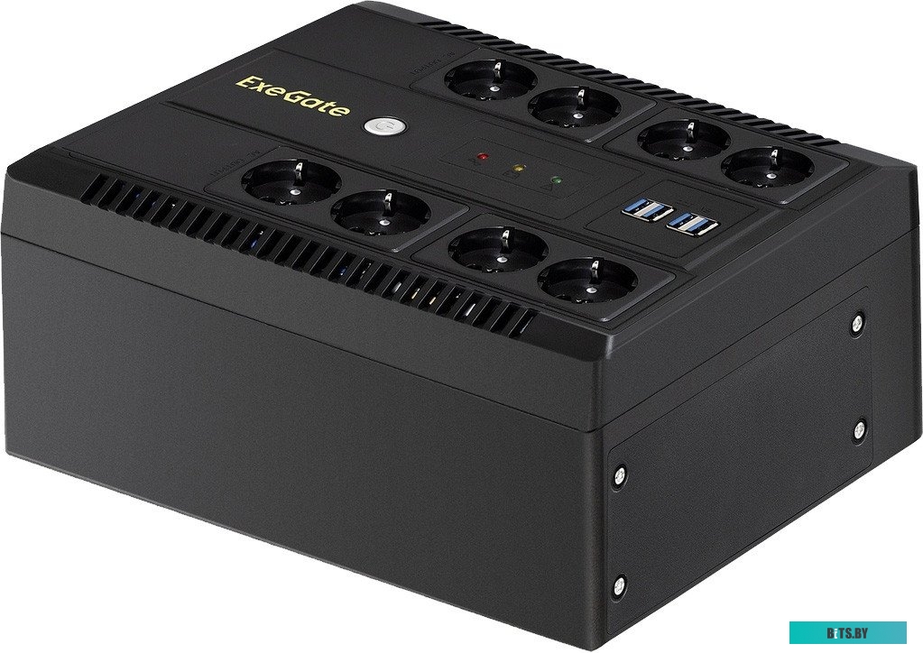 Источник бесперебойного питания (ИБП) ExeGate Neo NNB-1000.LED.AVR.8SH.CH EX293855RUS