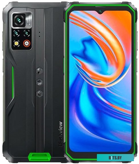 BV9200-8256GRE Смартфон BlackView BV9200 8/256Gb Зеленый *