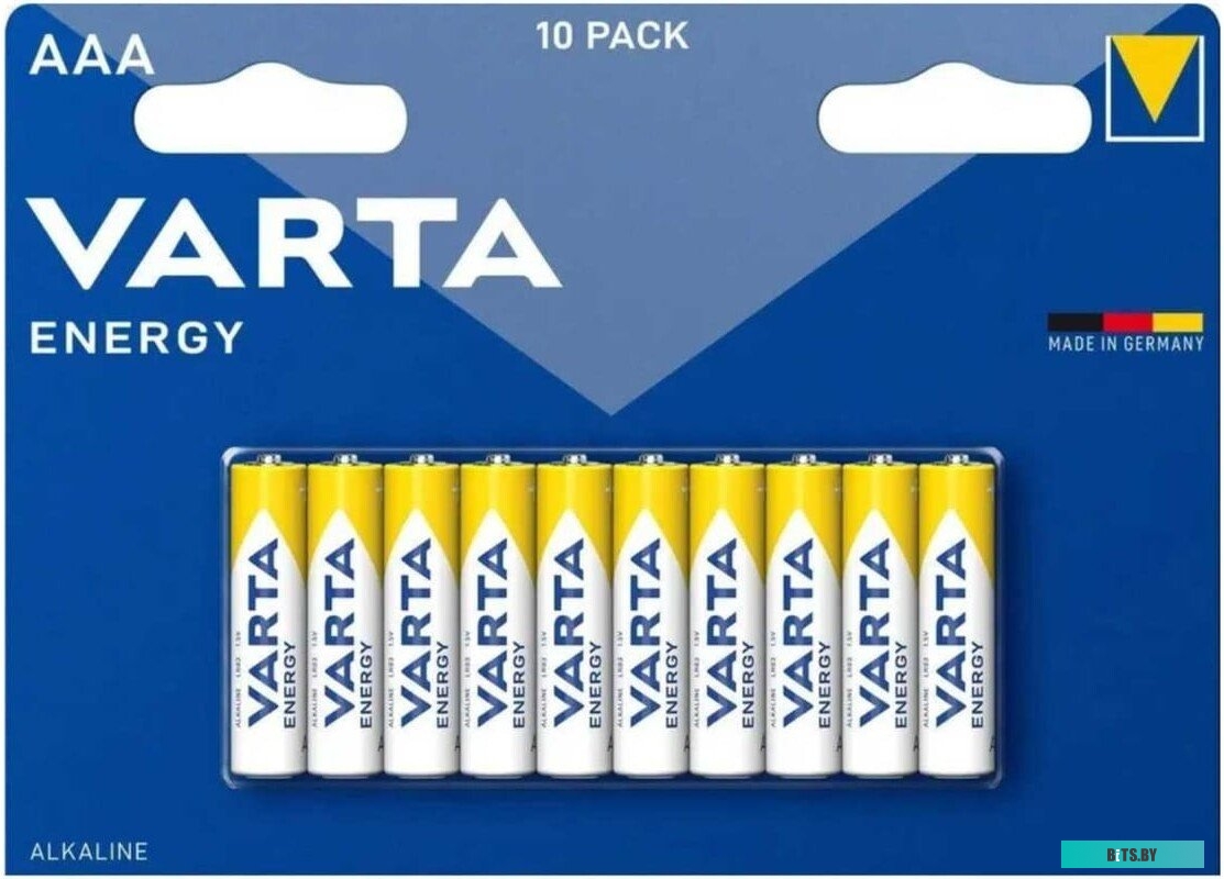Батарея Varta Energy LR03 BL10 04103229491