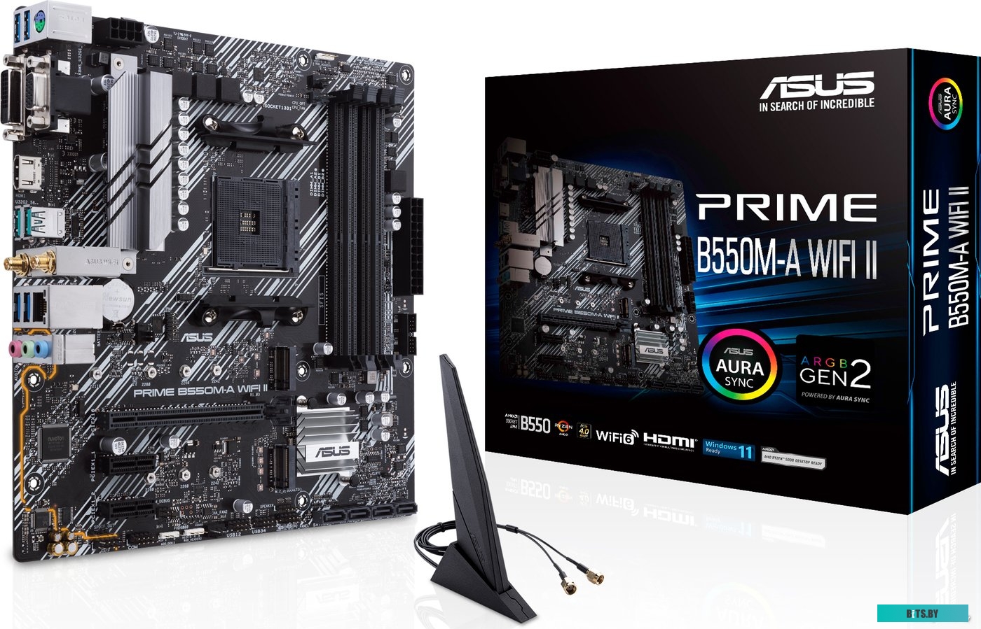 Материнская плата ASUS Prime B550M-A WiFi II 90MB19X0-M0EAY