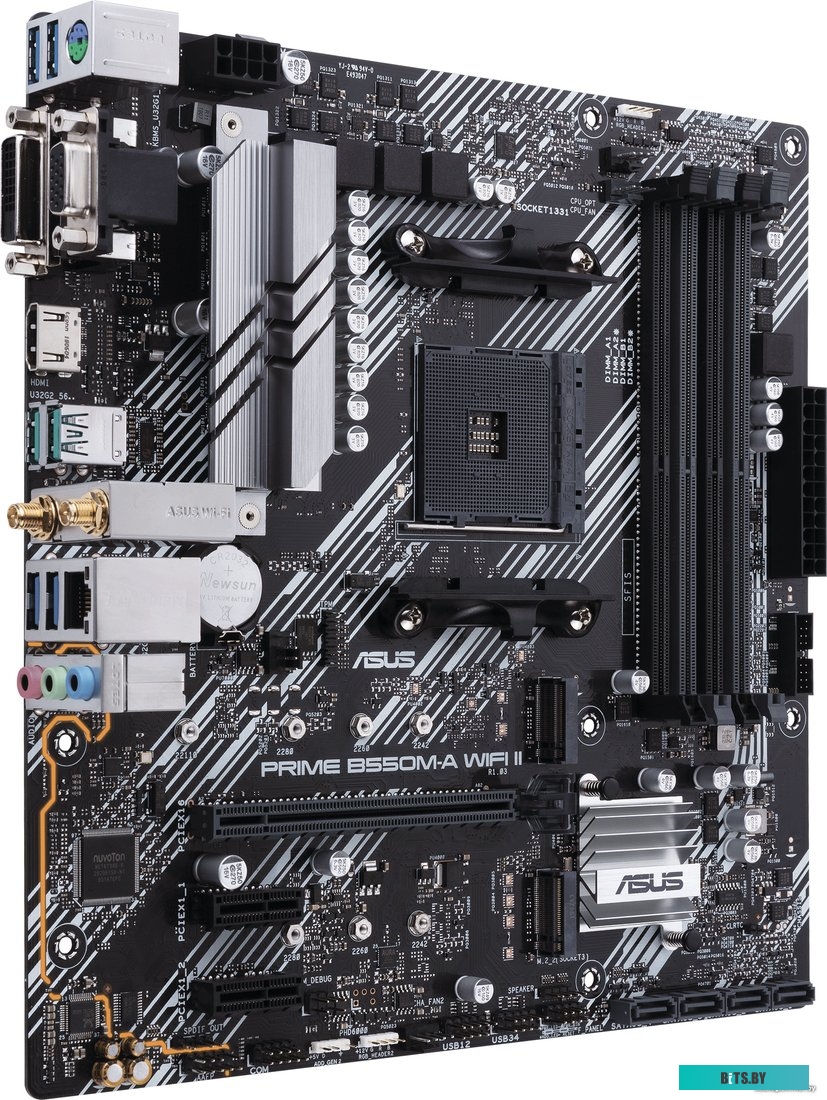 Материнская плата ASUS Prime B550M-A WiFi II 90MB19X0-M0EAY
