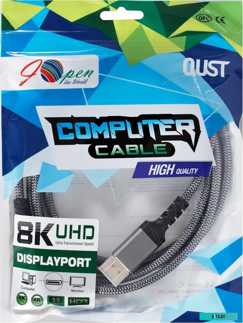 Кабель соединительный iOpen DISPLAY PORT v1.4, 2m ACG630-2.0