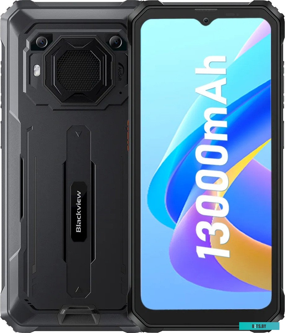 BV6200-464BLA Смартфон BlackView BV6200 4/64Gb Черный *