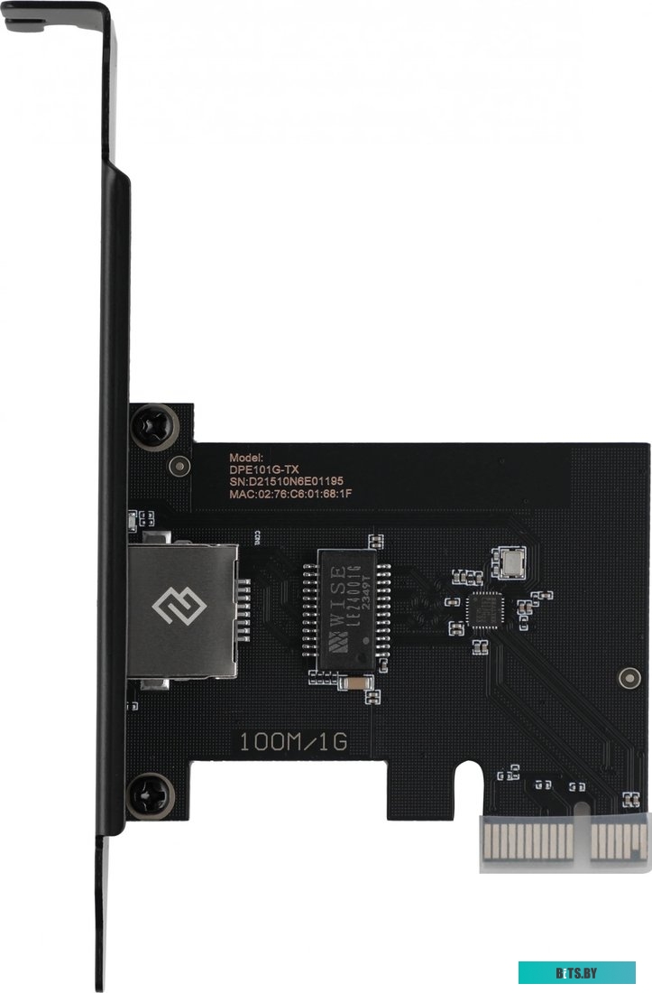 Сетевая карта Gigabit Ethernet Digma DPE101G-TX DPE101G-TX V2 PCI Express DPE101G-TX V2