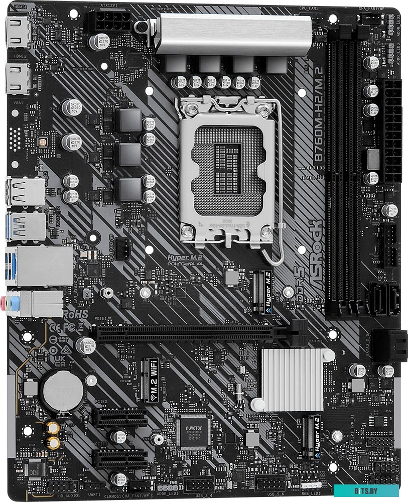 Материнская плата ASRock B760M-H2/M.2
