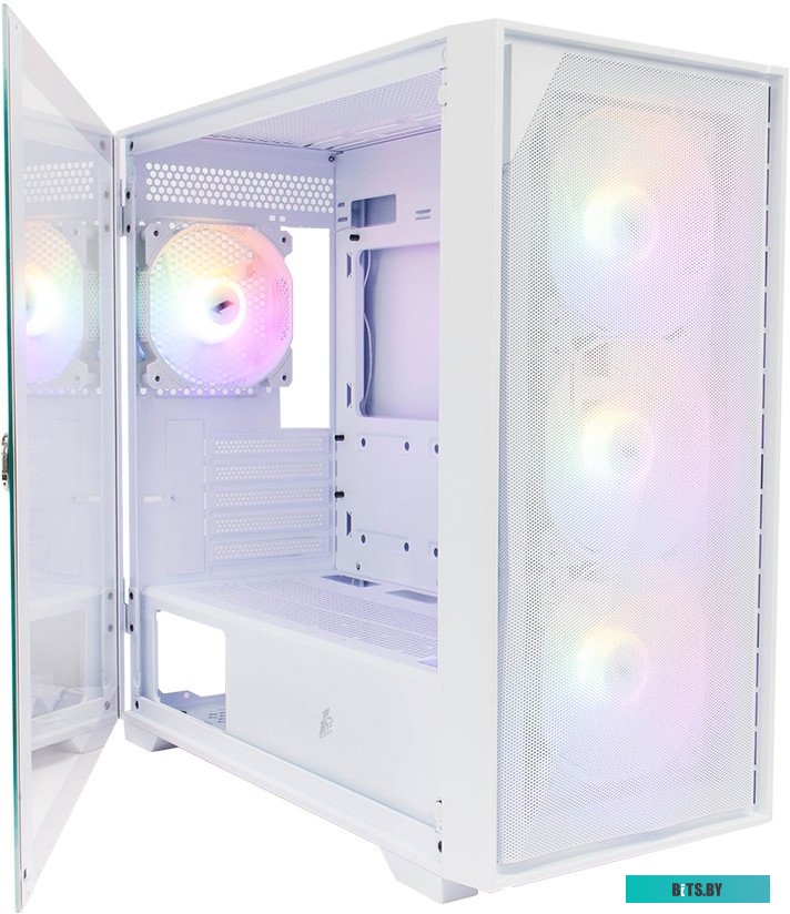 Корпус 1stPlayer DK D6 (D6-WH-4F1-W)
