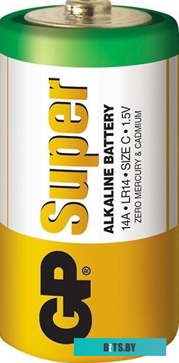 Батарейки GP Super Alkaline C 2 шт.