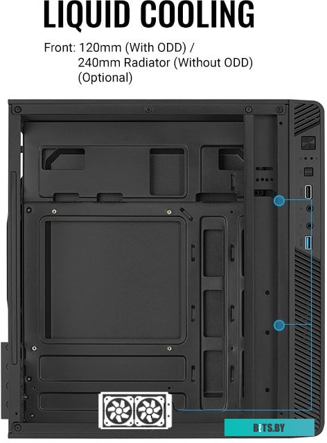 Корпус AEROCOOL CS-106-S-BK-V1 4710562759365
