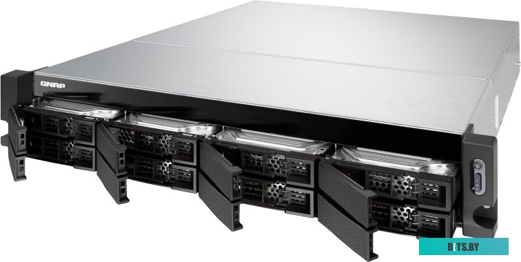 TS-883XU-RP-E2124-8G Сетевое хранилище NAS Qnap TS-883XU-RP-E2124-8G 8-bay стоечный Xeon E-2124