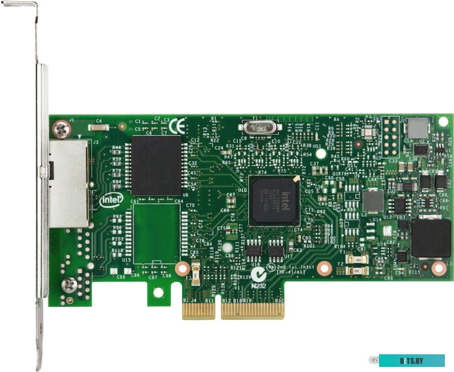 Сетевой адаптер Lenovo ThinkSystem Intel I350-T2 PCIe 1Gb 2-Port RJ45 Ethernet Adapter 00YK612