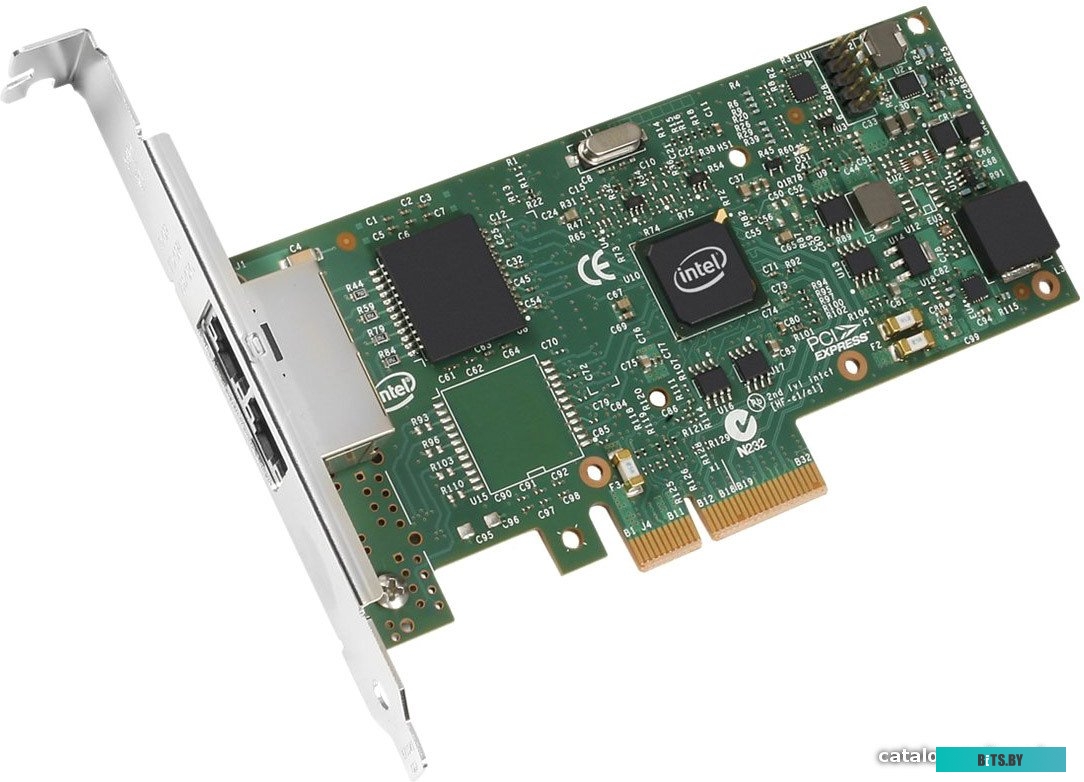 Сетевой адаптер Lenovo ThinkSystem Intel I350-T2 PCIe 1Gb 2-Port RJ45 Ethernet Adapter 00YK612