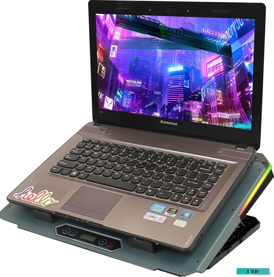 Подставка для ноутбука Evolution LCS-06 RGB 4812755006727