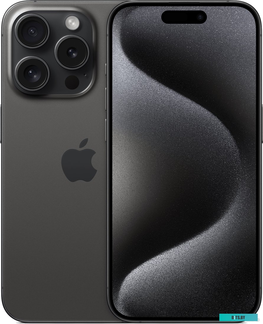 MTQ43CH/A Смартфон Apple iPhone 15 Pro 128Gb,  A3104,  черный титан