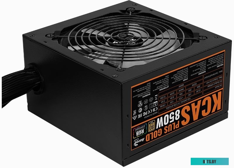 Блок питания AeroCool KCAS PLUS Gold 850W 4710562759228