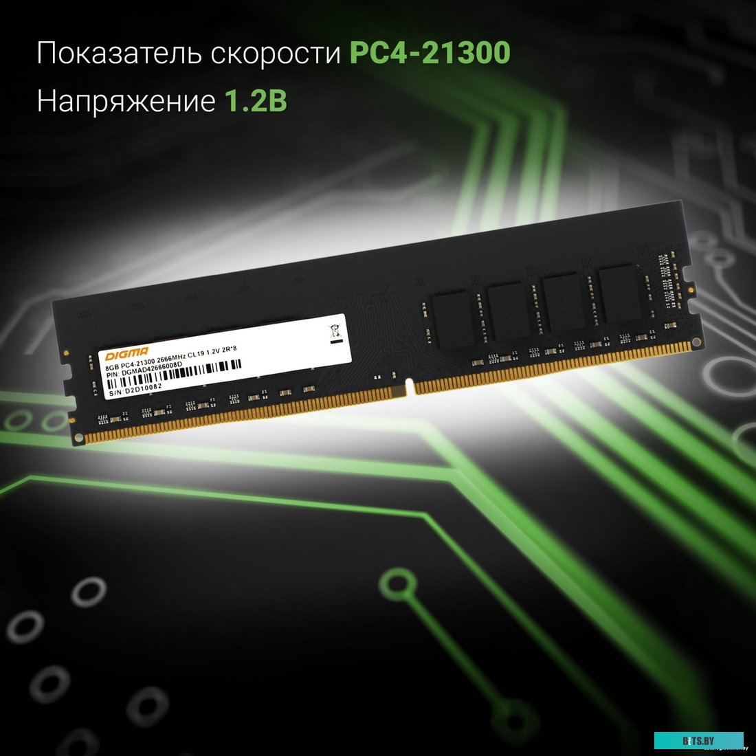 Оперативная память Digma DGMAD42666008D 1892914
