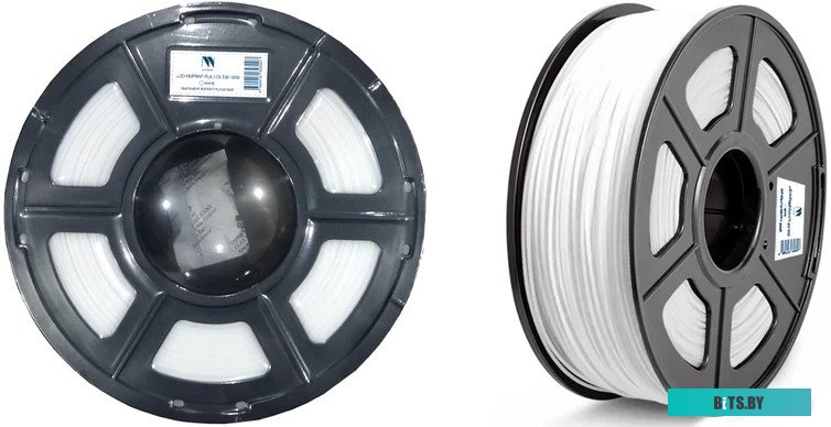 Пластик для 3D-печати NV Print 3D-NVPRINT-PLA-1.75-330-1000 White