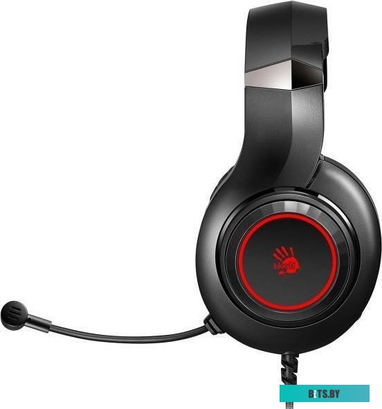 Наушники с микрофоном A4Tech Bloody G220  (G220 AUX3.5-4PIN + USB) черный 2м мониторные оголовье
