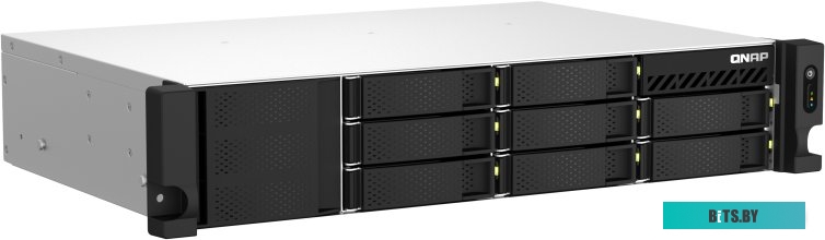 Сетевое хранилище NAS QNAP TS-1264U-RP-8G 12-байтовый стоечный Celeron N5095