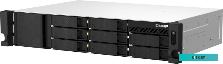 Сетевое хранилище NAS QNAP TS-1264U-RP-8G 12-байтовый стоечный Celeron N5095