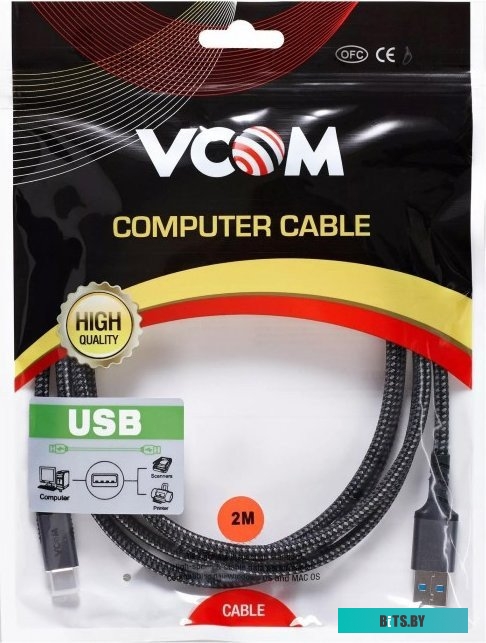 Кабель VCOM CU401M-2M CU401M-2M