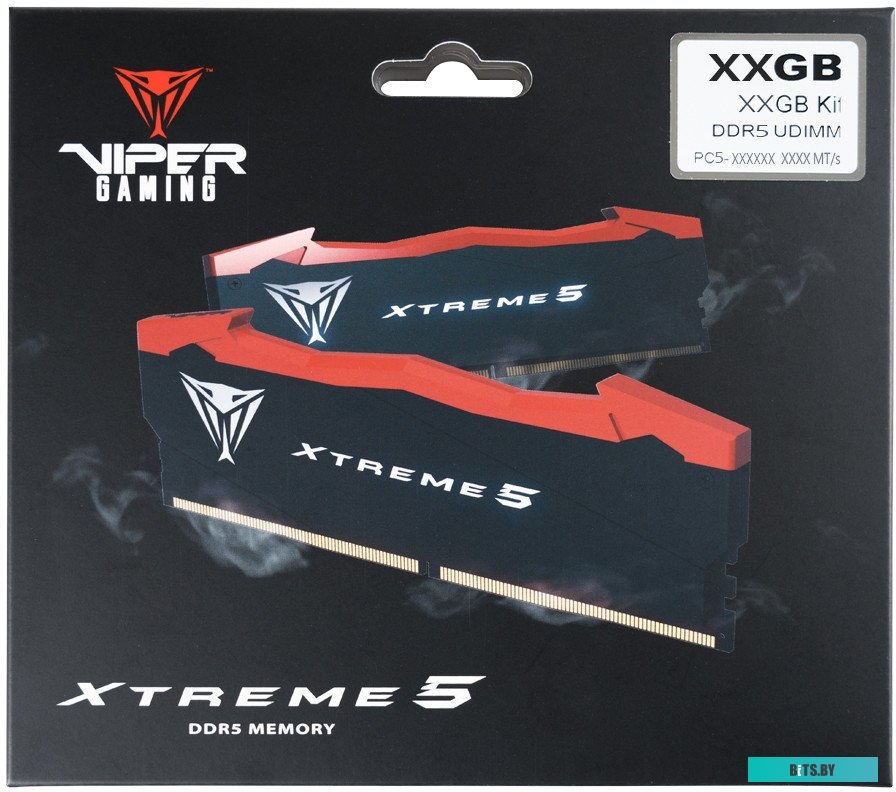 Оперативная память Patriot Viper Xtreme 5 2x16ГБ DDR5 7600МГц PVX532G76C36K