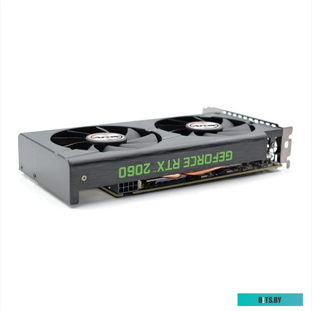 Видеокарта Afox RTX2060 6GB GDDR6 192BIT, DVI, Display port, HDMI ATX DUAL FAN (AF2060-6144D6H4-V2) RTL
