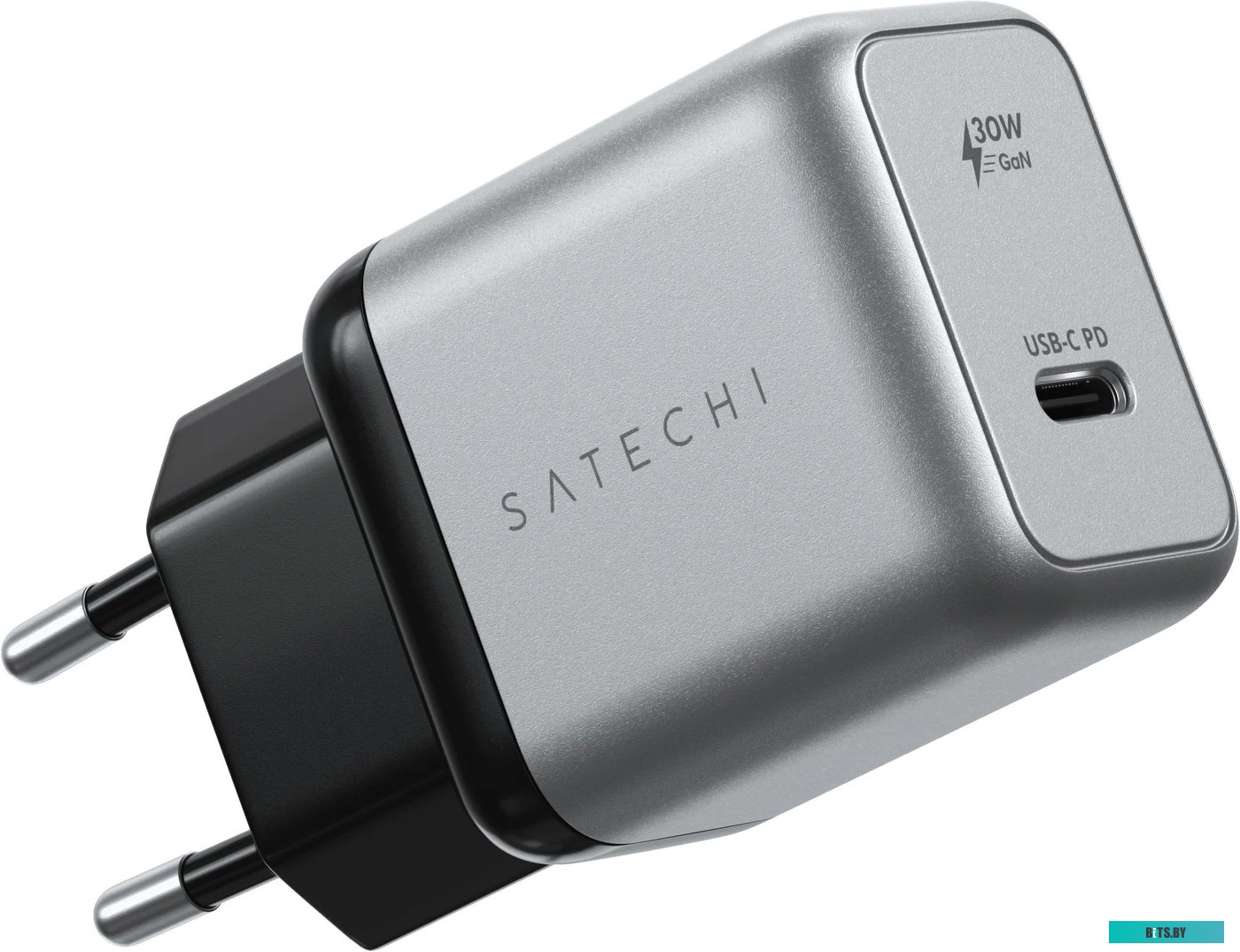 Сетевое зарядное устройство Satechi 30W USB-C PD Wall charger, USB Type-C (PD), Серый ST-UC30WCM-EU