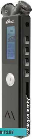 RR-145_16GB_BLACK Voice Recorder RITMIX RR-145_16GB_black