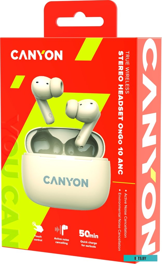 Наушники Canyon OnGo 10 ANC TWS-10 CNS-TWS10BG