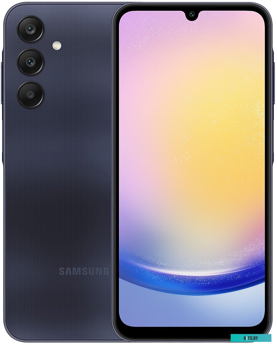 Смартфон Samsung Galaxy A25 6GB/128GB (темно-синий, без Samsung Pay)