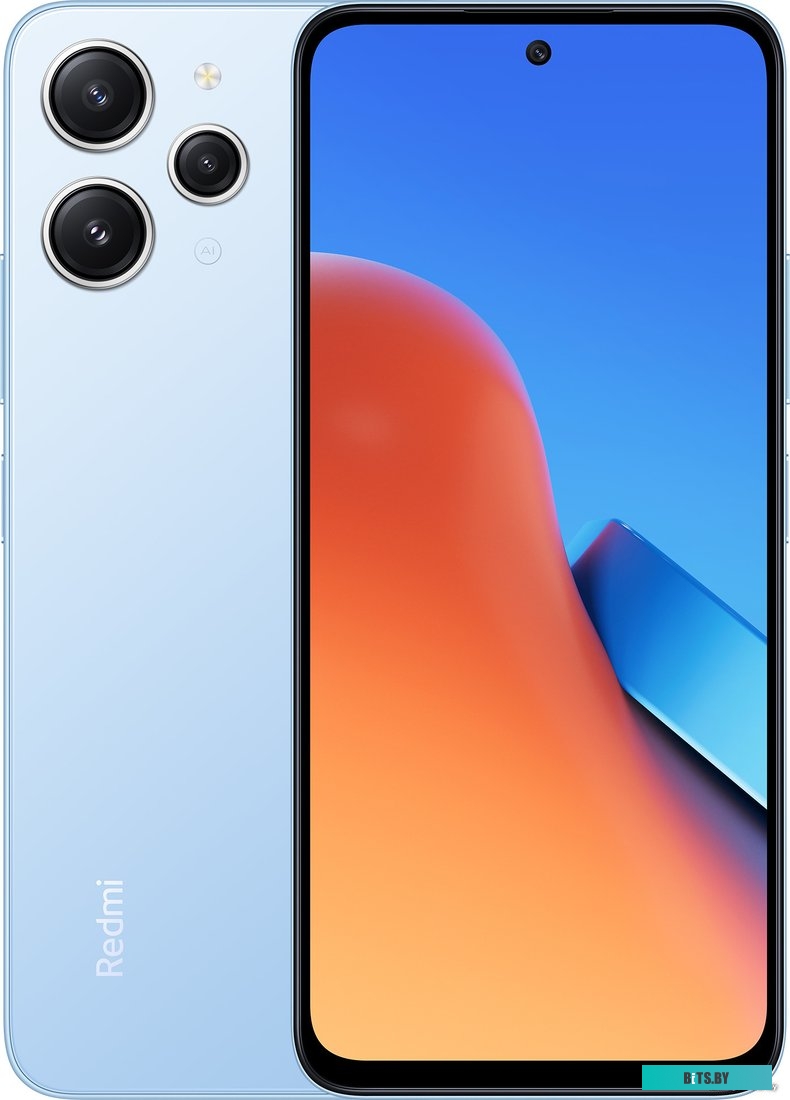 49095 Смартфон Xiaomi Redmi 12 8/256Gb,  голубой