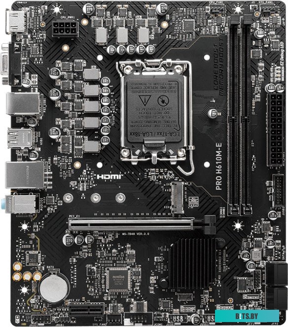Материнская плата MSI PRO H610M-E