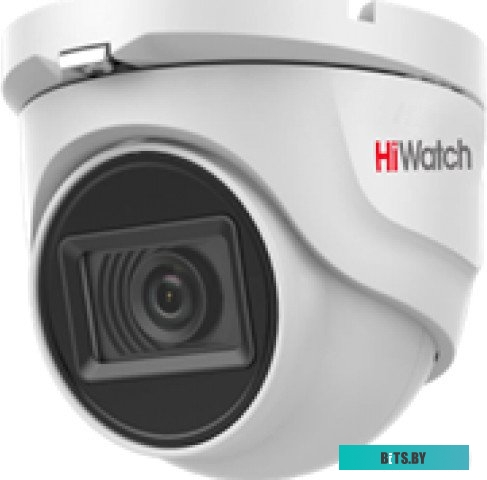 DS-T803(B) (2.8 MM) Камера видеонаблюдения аналоговая HiWatch DS-T803(B) (2.8 mm) 2.8-2.8мм цв. корп.:белый