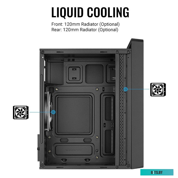 Корпус AeroCool CS-109-S-BK-v1 Black 
