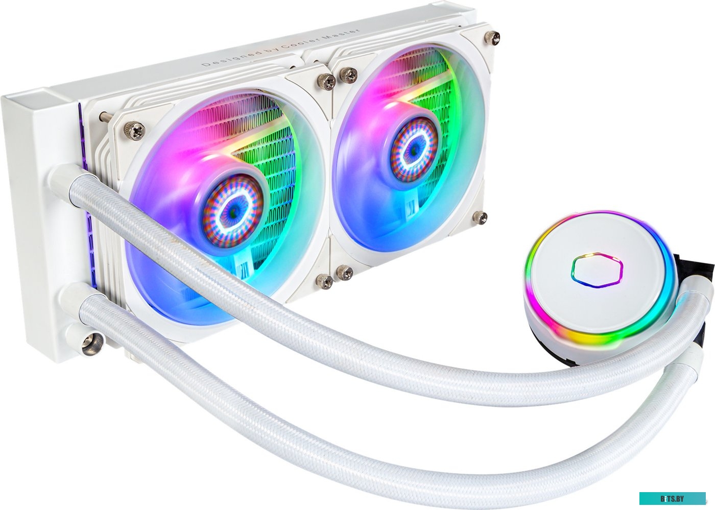 Жидкостный охладитель процессора Cooler Master MasterLiquid PL240 Flux White Edition MLY-D24M-A23PZ-RW