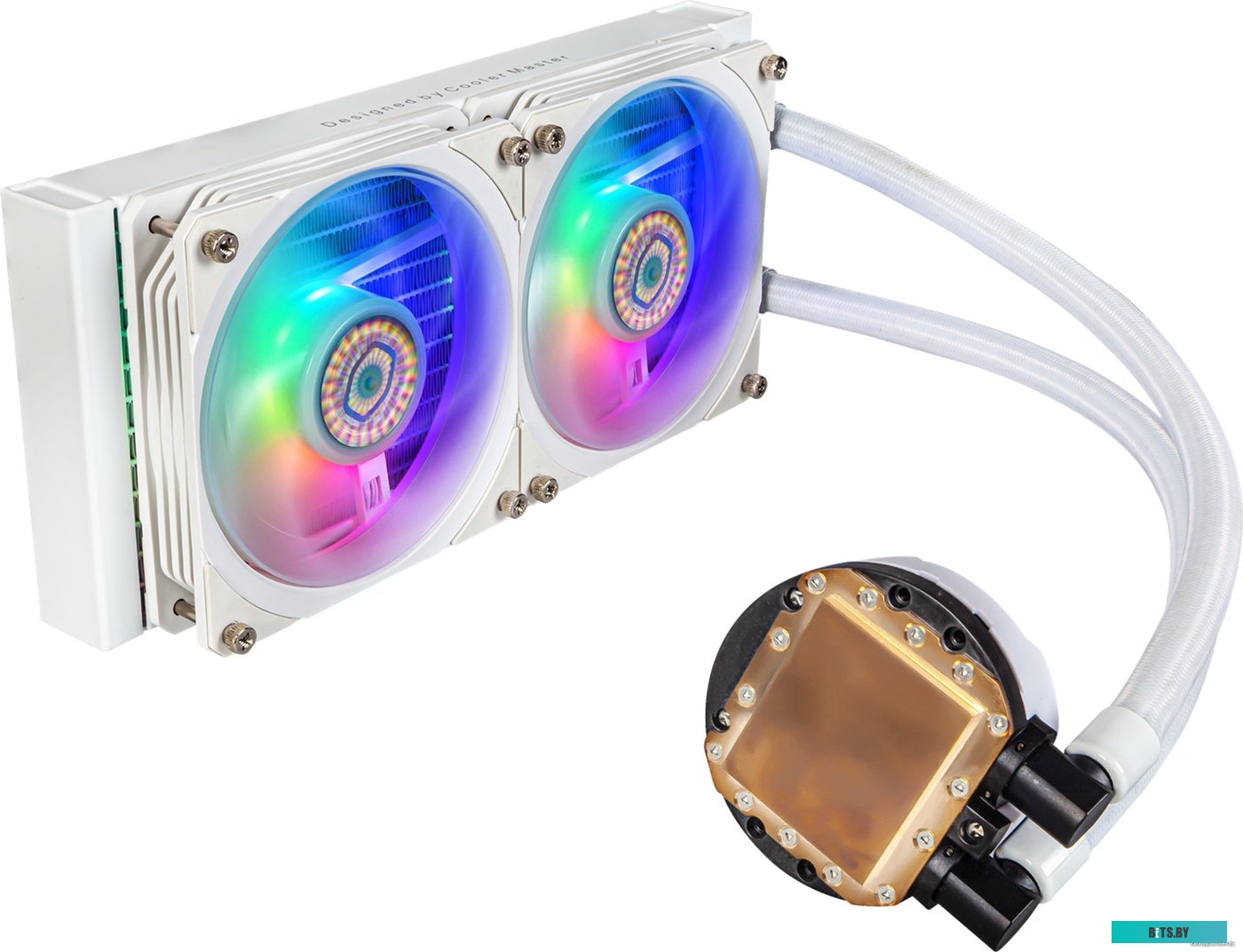 Жидкостный охладитель процессора Cooler Master MasterLiquid PL240 Flux White Edition MLY-D24M-A23PZ-RW