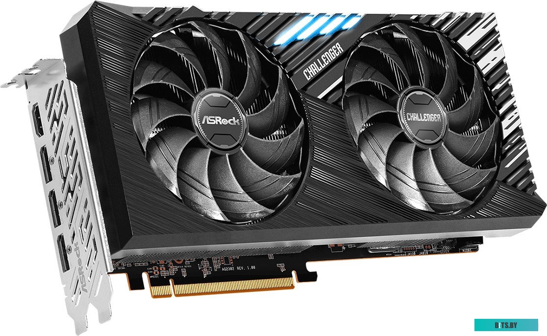 Видеокарта ASRock Radeon RX 7800 XT Challenger RX7800XT CL 16GO