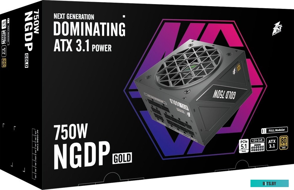 Блок питания 1stPlayer NGDP Gold 750W HA-750BA4