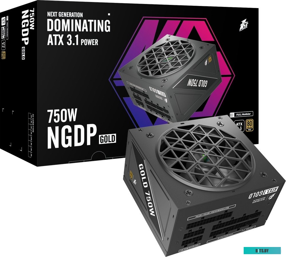 Блок питания 1stPlayer NGDP Gold 750W HA-750BA4