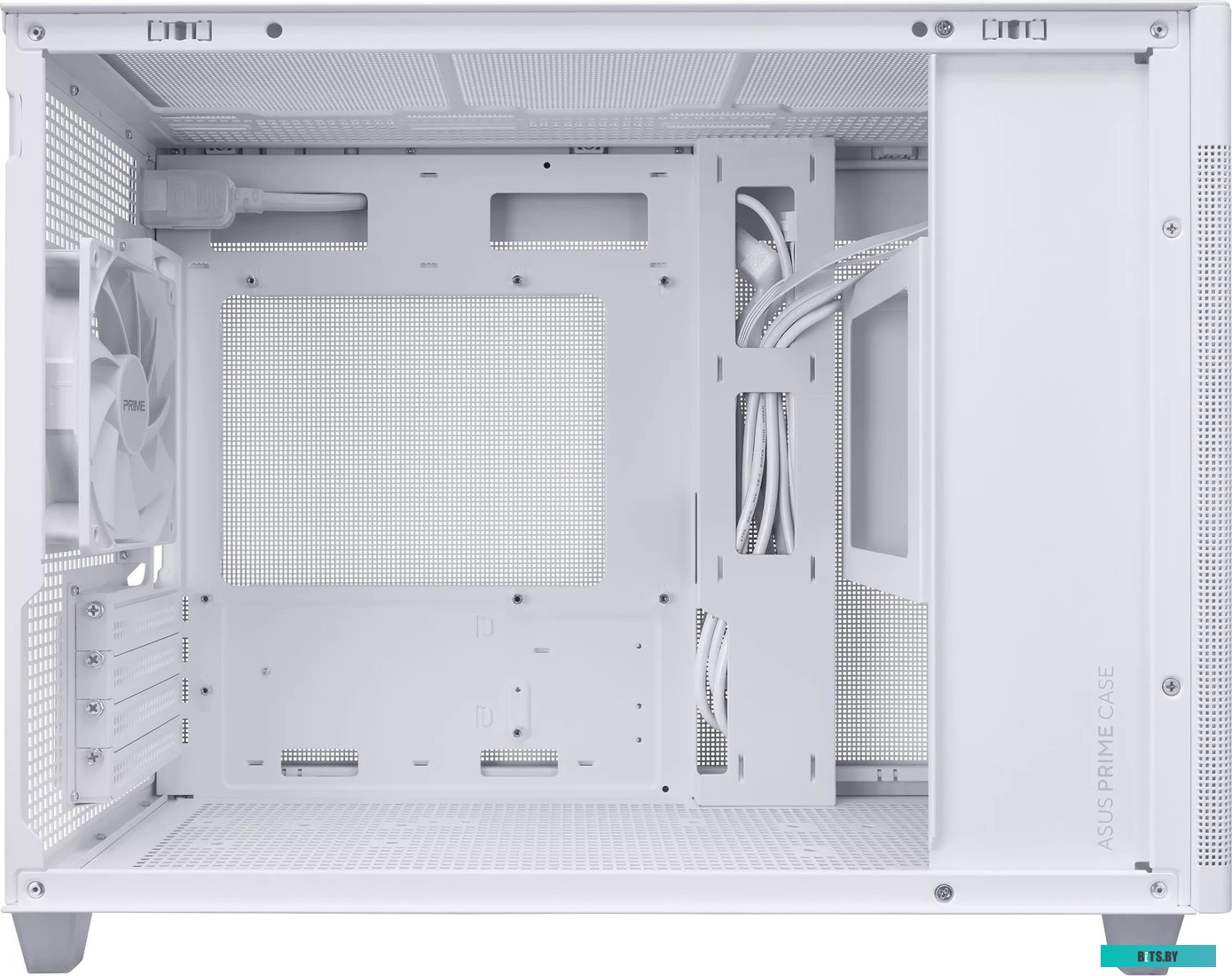 Корпус Asus AP201 PRIME CASE TG WHITE 90DC00G3-B39010
