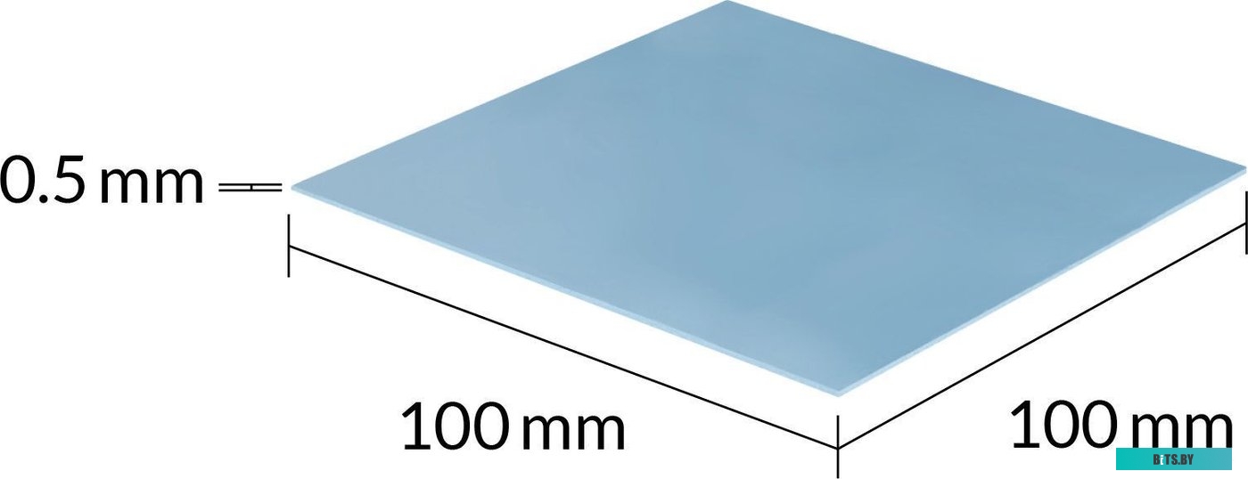 Термопрокладка Arctic TP-3 100x100x0.5 мм ACTPD00052A