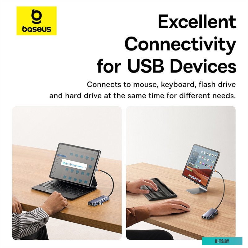 Док-станция Baseus UltraJoy Series 5-Port Hub B00052801811-02