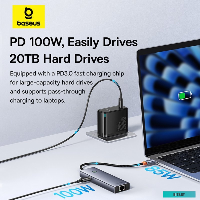 Док-станция Baseus UltraJoy Series 5-Port Hub B00052801811-02