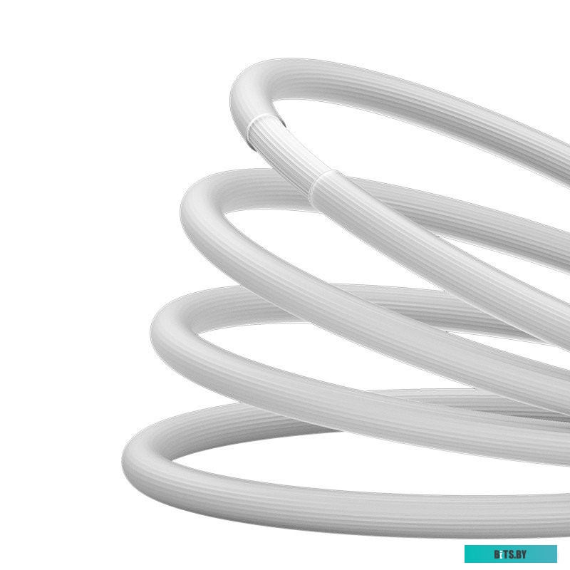 Кабель Baseus CoolPlay Series Fast Charging Cable 100W USB Type-A - USB Type-C 1м белый CAKW000602
