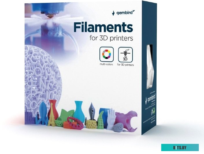 Нить для 3D-принтера Gembird 3DP-PETG1.75-01-GR