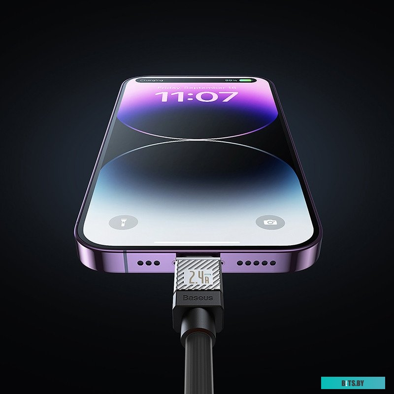 Кабель Baseus CoolPlay Series Fast Charging Cable 2.4A USB Type-A - Lightning CAKW000501