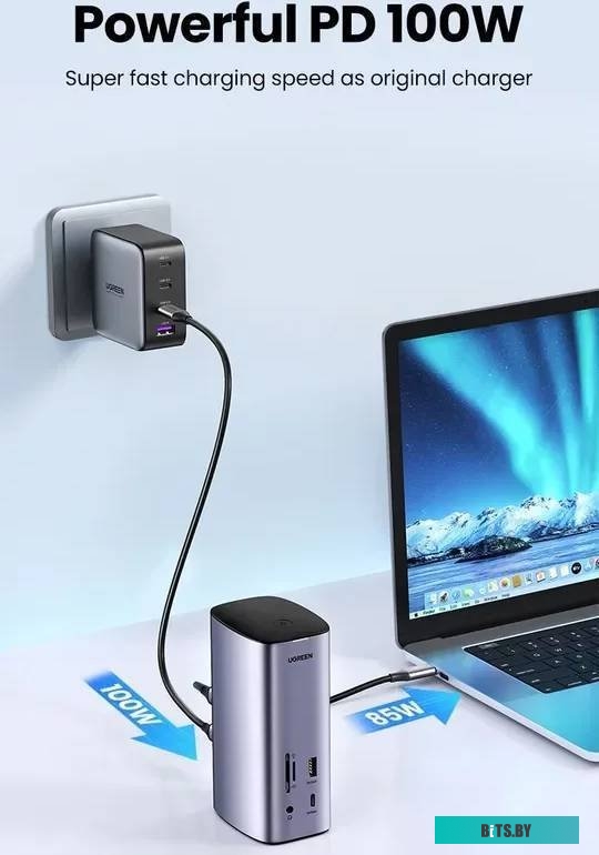 Универсальная док-станция Ugreen Revodok Pro 312 12-в-1, 90325